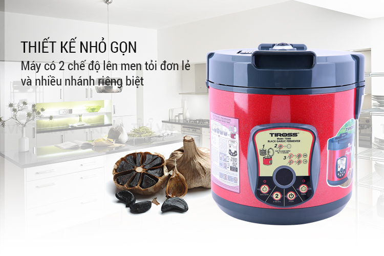 Máy Làm Tỏi Đen Tiross TS908 (6L) - Đỏ